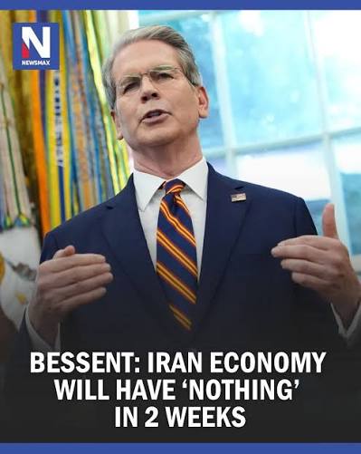 TEHRAN TRADE SQUEEZE: Treasury Secretary Scott Bessent on Sunday said Iran's battered economy could have "nothing" left to trade within two weeks as U.S. sanctions and a blockade choke off Tehran's remaining