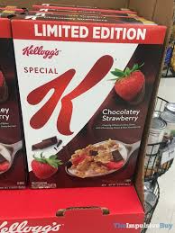 BACK ON SHELVES: Kellogg's Special K Limited Edition Chocolatey Strawberry  Cereal