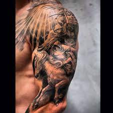 393 Otmetok Nravitsya 45 Kommentariev Weston Boucher Westonboucher V Instagram Mens Shoulder Tattoo Half Sleeve Tattoos For Guys Full Sleeve Tattoos