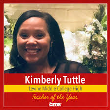 Charlotte-Mecklenburg Schools على X: "Meet the first four Teachers of the  Year for today! Congratulations to Kimberly Tuttle of @LevineMCHS,  @PGES_Panthers' Nicole Jusko, Eric Cavers of @BarringerAC and Elizabeth  Knight of @MyersParkTradES!