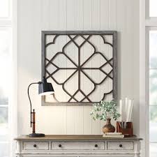 Birch Lane Bessemer Distressed Wall Decor Birch Lane In 2020 Wooden Wall Decor Decor Medallion Wall Decor