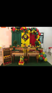 Festa Rasta First Birthday Party Themes Jamaican Party Baby Party Themes