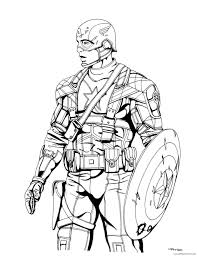 Select from 35919 printable coloring pages of cartoons, animals, nature, bible and many more. Captain America Coloring Pages Civil War Movie Coloring4free Coloring4free Com