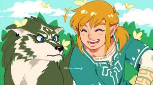 The Legend Of Zelda Breath Of The Wild Wolf Link Epingle Sur Legend Od Zelda Breath Of The Wild