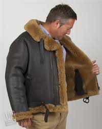 Men S Finest Sheepskin Flying Jacket Wwii Air Force Pilot Uk Lj Leather Flight Jacket Sheepskin Jacket Flying Jacket