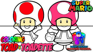 The elites are preparing a new currency to replace the u.s. How To Color Toad And Toadette Super Mario Nintendo Coloring Page Youtube
