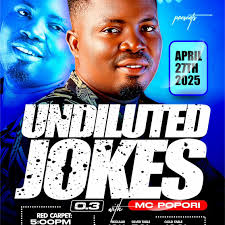 Pastor fire 🔥 performing live at undiluted jokes Benin