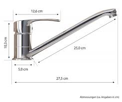 Unsere spüle besitzt zwei normale anschlüsse für kalt und warm wasser da wir vorher auch so, wie ich das sehe, braucht ihr keine neue spüle kaufen. Vilstein C Waschtischarmatur Armatur Mischbatterie Anschluss 1 2 Spule Waschbecken Wasserhahn