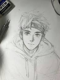 Guy drawing drawing base anime head drawings drawing heads anime tutorial drawings pinterest drawing reference pictures to draw. 45 Simple And Easy Things To Draw For Beginners Buzz Hippy Anime Drawings Easy Drawings Drawings For Boyfriend