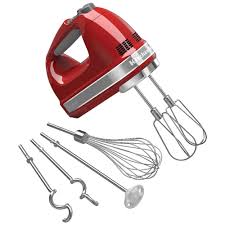 Sprzęt kitchenaid pro ma certyfikat nsf. Kitchenaid 9 Speed Hand Mixer Khm926 Empire Red Peter S Of Kensington