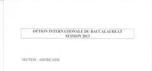 Maybe you would like to learn more about one of these? Sujet Histoire Geographie Option Oib Washington 2013 Bac Es L