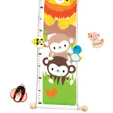 Jungle Animals Height Chart