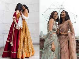 Golden painted are ideal for gifting to loved ones and in large quantities at. This Lesbian Indo Pak Couple Has The Most Stylish Wedding Wardrobe And The Pictures Are Going Viral Times Of India