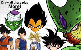 Drawing dragon ball z characters. Amazon Com How To Draw Dragon Ball Z Pro Edition Apps Games
