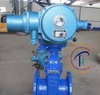 Van cổng gang điều khiển điện - Van cổng điều khiển điện