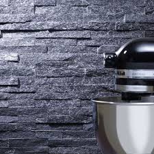 This flat black glass is completely opaque, no light passes through at all. Black Quartz Sparkle Maxi Split Face Mosaic Stone Z Tile Cladding