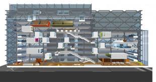 Macquarie Bank Clive Wilkinson Architects Architectural Floor Plans Architectural Section Norman Foster Architecture