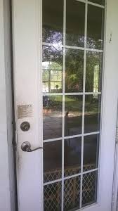 Any suggestions on how to go about finding and installing replacement parts? Painting Door With White Muntins Between Layers Of Glass