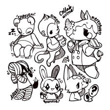 It was first released in 2001, and since the initial release five animal crossing games have been released worldwide, selling over 40 million units worldwide: Animal Crossing Colouring Pages Total Update
