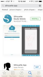 For more info, contact your device manufacturer. Silhouette Mobile App Released For Ios Iphone And Android Silhouette School
