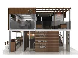 Distell Double Storey Side View 2 Container Cafe Cafe Design Container House Design