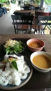 ขนมจ นน ำพร กมะกร ด น ำยากะท สดปลาช อน