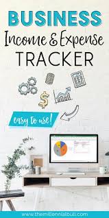 Business Income Expense Tracker In 2020 Business Expense Tracker Expense Tracker Small Business Accounting