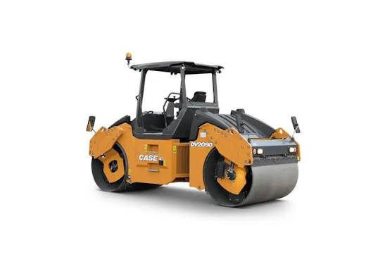 Case DV209-HF Smooth Drum Roller