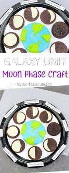Galaxy Unit Moon Phases Learning Craft A Great Fun Way To Teach Children The Moon Phases That Science Crafts Solar System Crafts Science Activities For Kids