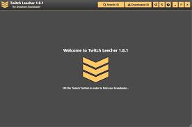 Watch your favorite games live and connect with players and fans around the world in the fully redesigned twitch app. Twitch Leecher 1 8 4 Download Fur Pc Kostenlos