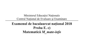 Simulare bac 21 martie 2018 istorie subiecte și bareme proba e c clasele a 11 a şi a 12 a sursa subiecte2018 edu ro materiale de istorie doru dumitrescu spune. Subiecte MatematicÄ Bac 2018 Edu Ro PublicÄ Subiectele