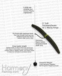 While an angler can use a snell knot to tie a drop shot in any scenario, scroggins especially prefers its action when fishing vertically because it allows for a perfectly horizontal presentation. How To Dropshot For Bass What Where And How Harmony Fishing Company