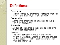 A species habitat can be seen as the physical manifestation of its ecological niche. Biodiversity Biology Atar Year 11 Biology 1ab Biology 3ab Ppt Download