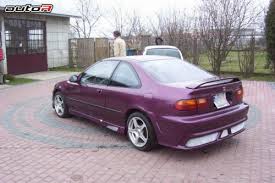 The previous owner has driven this car for only 73,900 kilometers in the last 25. Honda Civic 92 95 Coupe Side Skirts S Tuning
