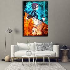 Maybe you would like to learn more about one of these? Buy Demon Slayer Anime Poster Poster Canvas Prints Unframed Demon Slayer Anime Poster Painting Wall Decor Santa Rona 12x18 Framed Poster01 Online In Indonesia B094jf5sx5