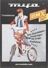 Mifa Bmx 1987 Ddr Fahrrad Cross Fahrrad Bmx