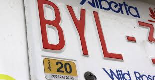 Form and manner as pension from the originating plan)? Expired Alberta Removes Licence Plate Stickers Supply Post Canada S 1 Heavy Construction Equipment Commercial Truck Newspaper