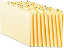 I am trying to print label inserts for hanging file folders. Amazon Com Pendaflex Pfxen225 En225 A Z Top Tab Recycled File Guides 18 Pt Manila 1 5 Tab Letter Size 25 Set Alphabetical Dividers Top File Guides Office Products
