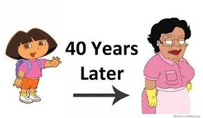 Read 40 from the story funny sayings/quotes by doctormew (thatoneperson) with 269 reads. Dora The Explorer 40 Years Later Hilarapee Gabetumblr Family Guy Make Me Laugh Humor