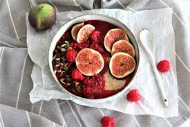 Warmes Fruhstuck Porridge Mit Heissen Himbeeren House No 37 Rezept Warmes Fruhstuck Heisse Himbeeren Himbeeren