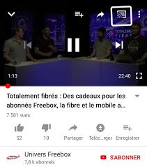 La Freebox Révolution permet désormais de caster les vidéos YouTube sur  votre téléviseur