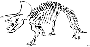 Dinosauria black and white stock photos images page 3. Malvorlage Dino Skelett Coloring And Malvorlagan