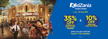 Kidzania Kuala Lumpur 35 Off On Tickets And 10 Off On Merchandise Promotion By Touch N Go Best Credit Co Malaysia