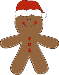 Gingerbread Man Wearing A Santa Hat Clip Art Preschool Christmas Crafts Christmas Coloring Sheets Christmas Gift Card