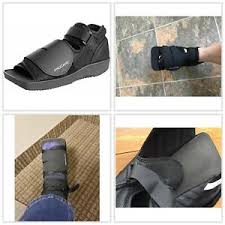Details About Black Medium Sized Foot Truama Women Men Procare Medical Toe Post Op Shoes