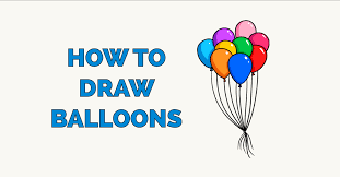 Learn how to draw bunch of balloons simply by following the steps outlined in our video lessons. How To Draw Balloons Really Easy Drawing Tutorial
