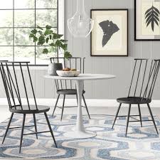Shop allmodern for modern and contemporary modern round foyer table to match your style and budget. Modern Round Kitchen Dining Tables You Ll Love In 2021 Wayfair