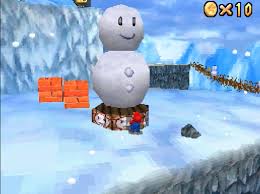 See more ideas about mountain art, mountain wall art, mountain print. Super Mario 64 Ds Cool Cool Mountain Snowman S Lost His Head Hd Youtube