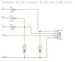 Usb Keyboard With Arduino And V Usb Library An Example Petrockblock Arduino Keyboard Usb