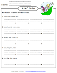 Free printable abc order for second graders / abraham lincoln, reading street, 2nd grade, unit 2, week 2. Summer Worksheets